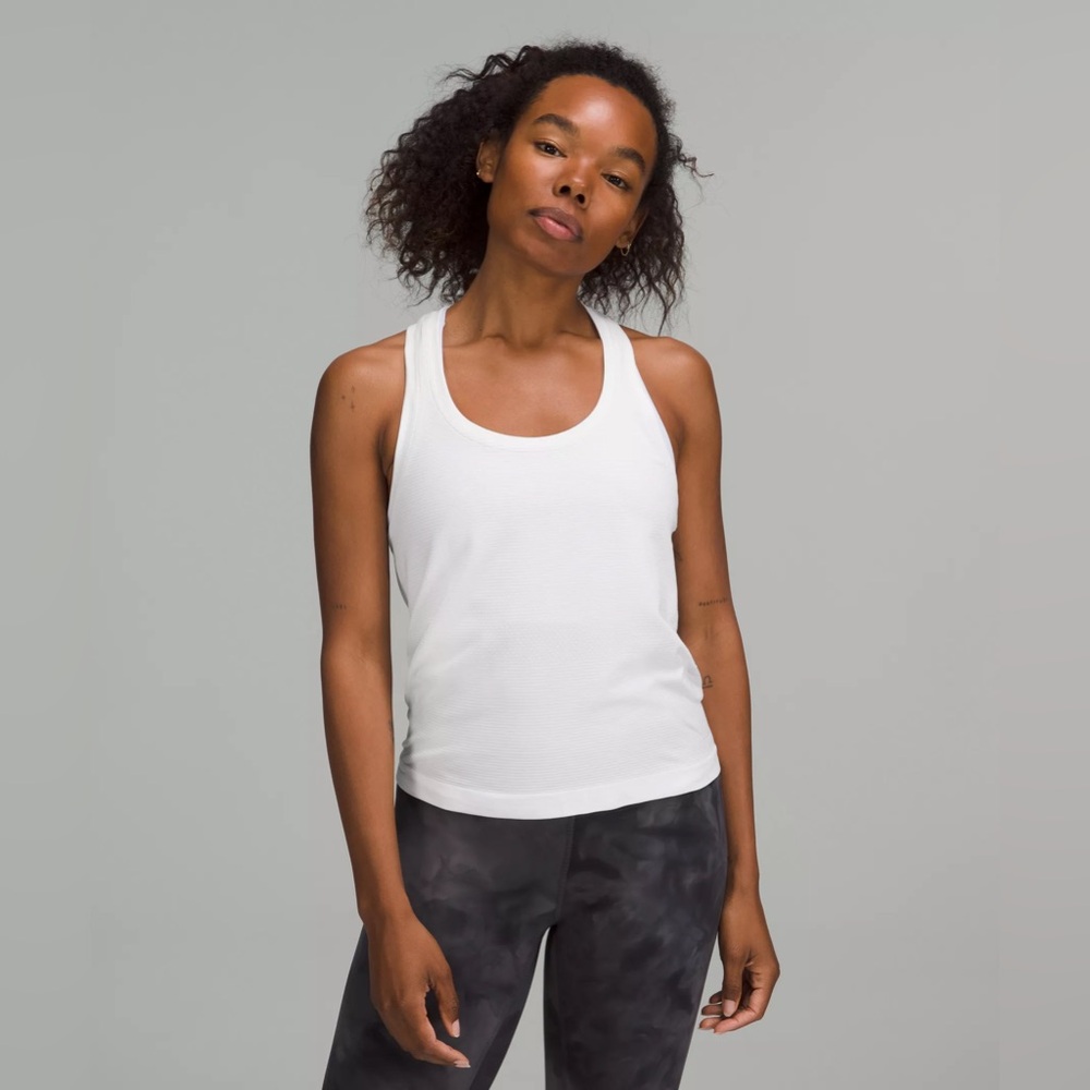 Lululemon Swiftly Tech Run Race Tank 2.0 – White, Size 0